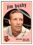 1959 Topps Baseball #185 Jim Busby Red Sox EX-MT 524204