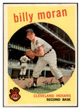 1959 Topps Baseball #196 Billy Moran Indians EX-MT 524207