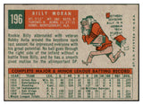 1959 Topps Baseball #196 Billy Moran Indians EX-MT 524207