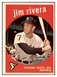 1959 Topps Baseball #213 Jim Rivera White Sox EX-MT 524211