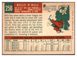 1959 Topps Baseball #250 Billy O'Dell Orioles EX-MT 524220