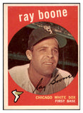 1959 Topps Baseball #252 Ray Boone White Sox EX-MT 524221