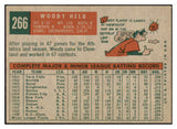 1959 Topps Baseball #266 Woodie Held Indians EX-MT 524224