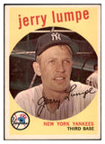 1959 Topps Baseball #272 Jerry Lumpe Yankees EX-MT 524228