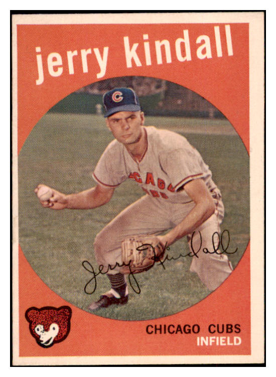 1959 Topps Baseball #274 Jerry Kindall Cubs EX-MT 524229