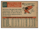 1959 Topps Baseball #277 Turk Lown White Sox EX-MT 524232