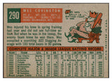 1959 Topps Baseball #290 Wes Covington Braves EX-MT 524236