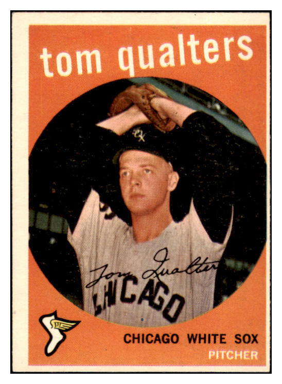 1959 Topps Baseball #341 Tom Qualters White Sox EX-MT 524245