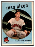 1959 Topps Baseball #344 Russ Nixon Indians EX-MT 524246