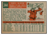 1959 Topps Baseball #344 Russ Nixon Indians EX-MT 524246