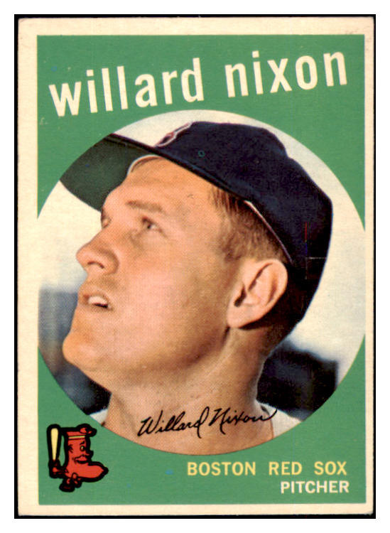 1959 Topps Baseball #361 Willard Nixon Red Sox EX-MT 524248