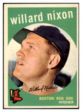 1959 Topps Baseball #361 Willard Nixon Red Sox EX-MT 524248