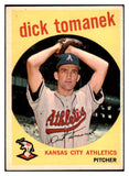 1959 Topps Baseball #369 Dick Tomanek A's EX-MT 524251