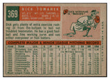 1959 Topps Baseball #369 Dick Tomanek A's EX-MT 524251