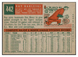 1959 Topps Baseball #442 Ray Narleski Tigers EX-MT 524260