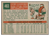 1959 Topps Baseball #483 Clint Courtney Senators EX-MT 524264