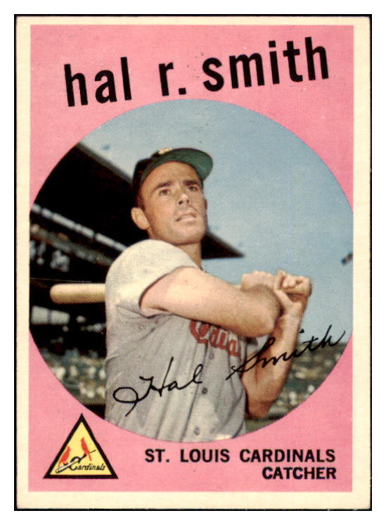1959 Topps Baseball #497 Hal Smith Cardinals EX-MT 524265