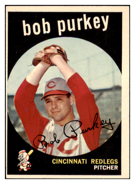 1959 Topps Baseball #506 Bob Purkey Reds EX-MT 524267