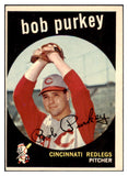 1959 Topps Baseball #506 Bob Purkey Reds EX-MT 524267