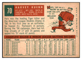 1959 Topps Baseball #070 Harvey Kuenn Tigers EX-MT 524277