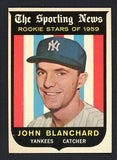 1959 Topps Baseball #117 John Blanchard Yankees NR-MT 524284