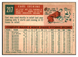 1959 Topps Baseball #217 Carl Erskine Dodgers EX-MT 524299