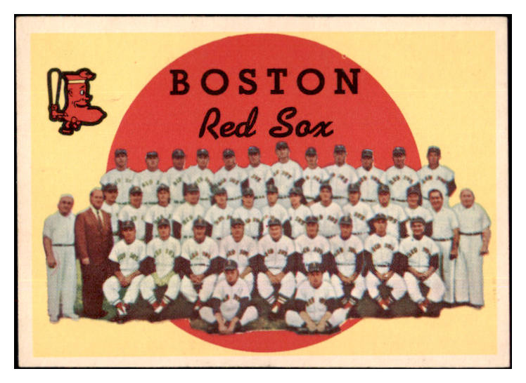 1959 Topps Baseball #248 Boston Red Sox Team EX-MT 524305