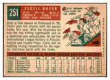 1959 Topps Baseball #251 Clete Boyer Yankees EX-MT 524307