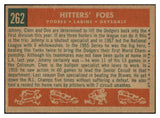 1959 Topps Baseball #262 Don Drysdale Johnny Podres EX-MT 524308