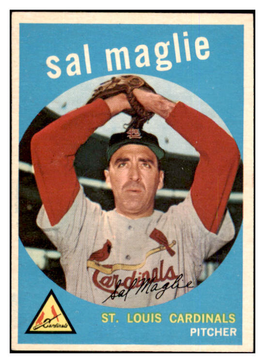 1959 Topps Baseball #309 Sal Maglie Cardinals EX-MT 524312