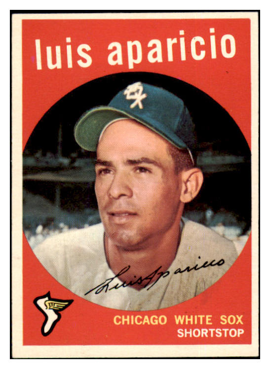 1959 Topps Baseball #310 Luis Aparicio White Sox EX-MT 524313