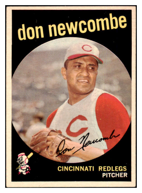 1959 Topps Baseball #312 Don Newcombe Reds EX-MT 524314