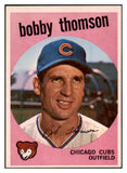 1959 Topps Baseball #429 Bobby Thomson Cubs EX-MT 524330