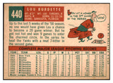 1959 Topps Baseball #440 Lou Burdette Braves EX-MT 524331