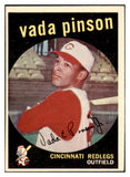 1959 Topps Baseball #448 Vada Pinson Reds EX-MT 524332