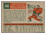 1959 Topps Baseball #448 Vada Pinson Reds EX-MT 524332