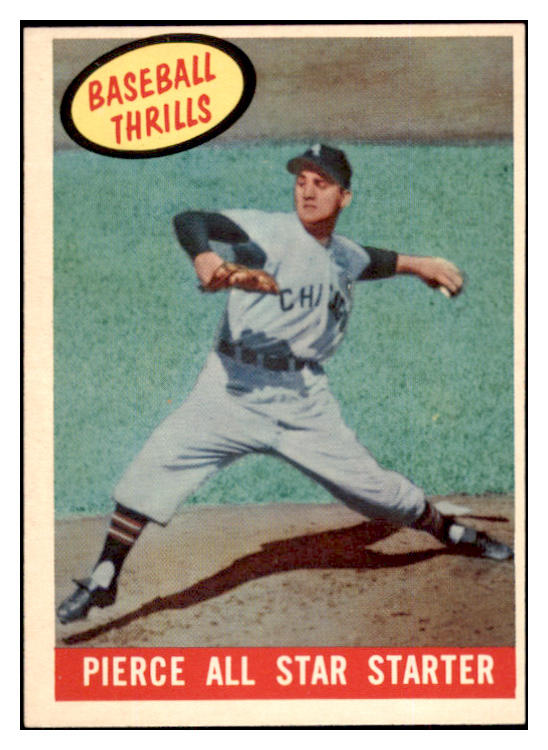 1959 Topps Baseball #466 Billy Pierce IA White Sox EX-MT 524337
