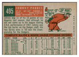 1959 Topps Baseball #495 Johnny Podres Dodgers EX-MT 524341