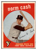 1959 Topps Baseball #509 Norm Cash White Sox EX 524342