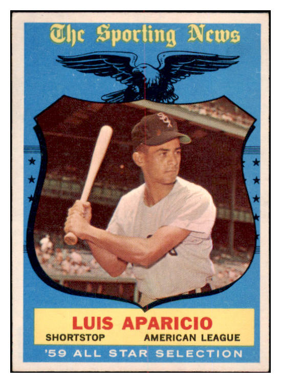 1959 Topps Baseball #560 Luis Aparicio A.S. White Sox EX-MT 524347