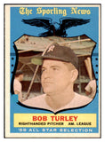 1959 Topps Baseball #570 Bob Turley A.S. Yankees EX-MT 524349