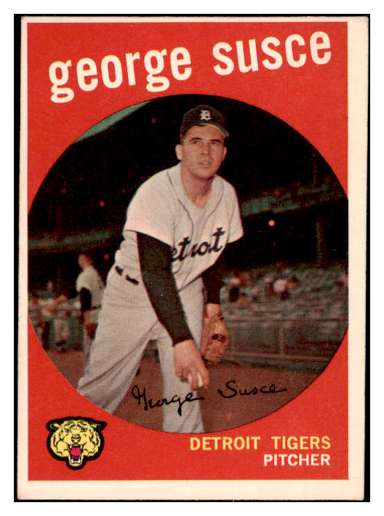 1959 Topps Baseball #511 George Susce Tigers EX-MT 524352