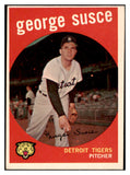 1959 Topps Baseball #511 George Susce Tigers EX-MT 524352