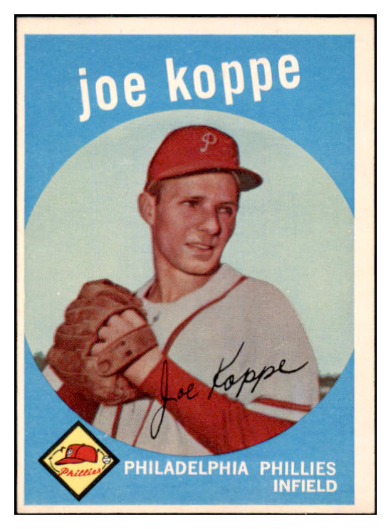 1959 Topps Baseball #517 Joe Koppe Phillies EX-MT 524355