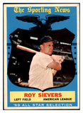 1959 Topps Baseball #566 Roy Sievers A.S. Senators EX-MT 524374