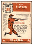 1959 Topps Baseball #566 Roy Sievers A.S. Senators EX-MT 524374