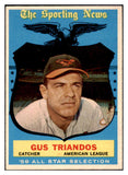 1959 Topps Baseball #568 Gus Triandos A.S. Orioles EX-MT 524375