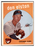 1959 Topps Baseball #520 Don Elston Cubs EX 524377