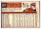 1959 Topps Baseball #527 Solly Hemus Cardinals EX 524378