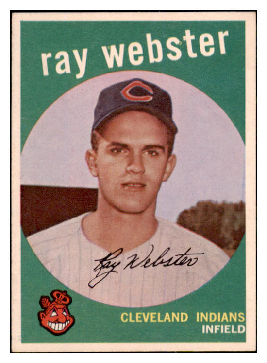 1959 Topps Baseball #531 Ray Webster Indians EX 524379